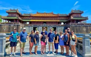 Dacotours' travelers in Full Day Hue City Tour from Da Nang via Hai Van Pass