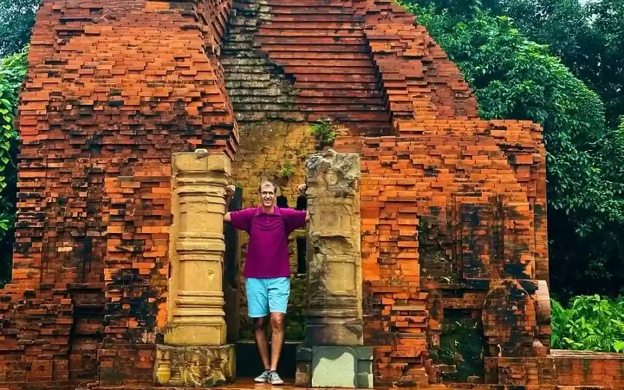 The highlight of My Son Sanctuary is undoubtedly its collection of ancient red-brick temples scattered throughout a lush valley