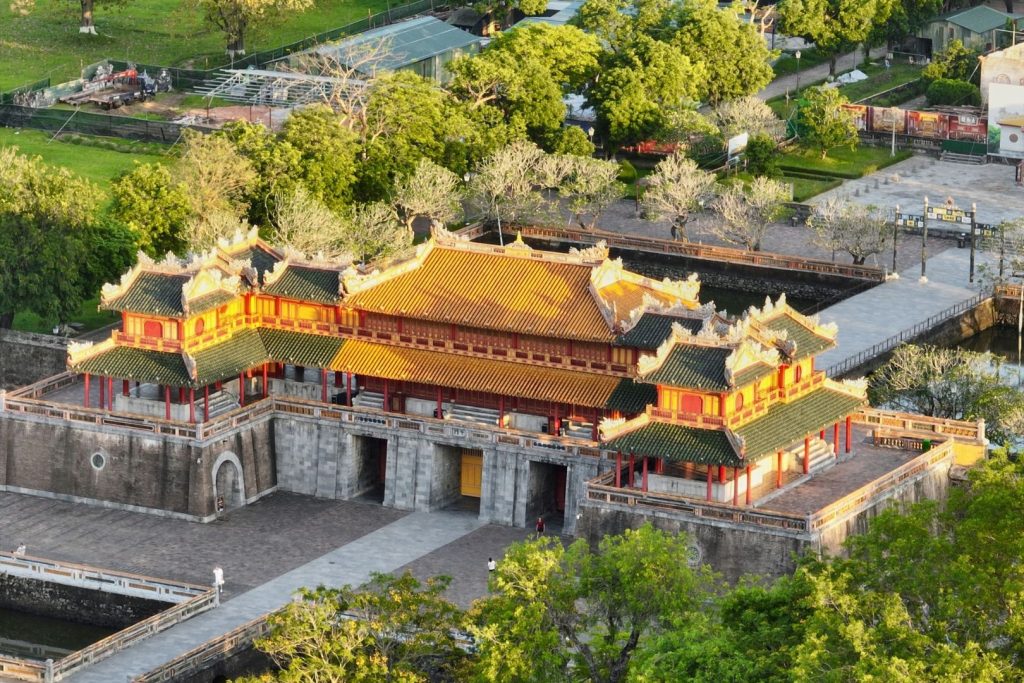 Hue City was the imperial capital of the Nguyen Dynasty for over a century and is now a UNESCO World Heritage Site