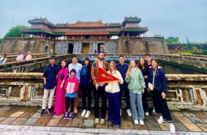 Dacotours' travelers in Full Day Hue City Tour from Da Nang via Hai Van Pass