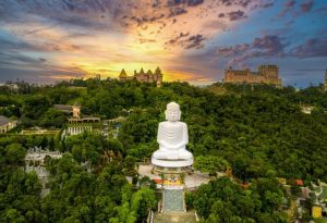 Famoua Linh Ung Pagoda in Ba Na Hills