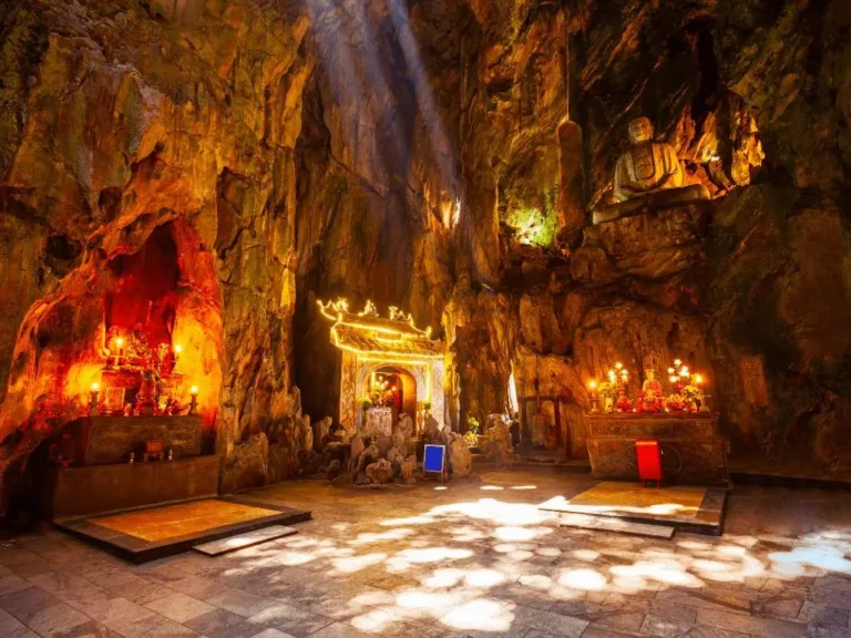 Linh Ung Pagoda, Lady Buddha, Marble Mountains & Am Phu Cave Tour (Afternoon)