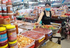 You should discover the diverse of local snacks and dry specialties in Han Market Da Nang