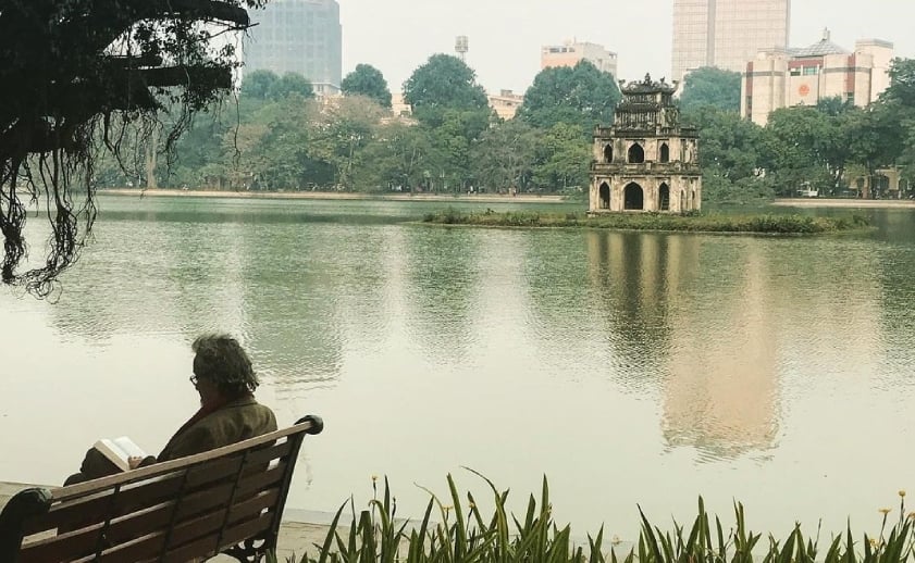 Walking around Hoan Kiem Lake or through the Old Quarter in the morning fog feels like stepping into a history book.