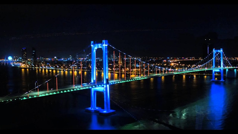 Thuan Phuoc Bridge, one of the longest and most overlooked Da Nang bridges.