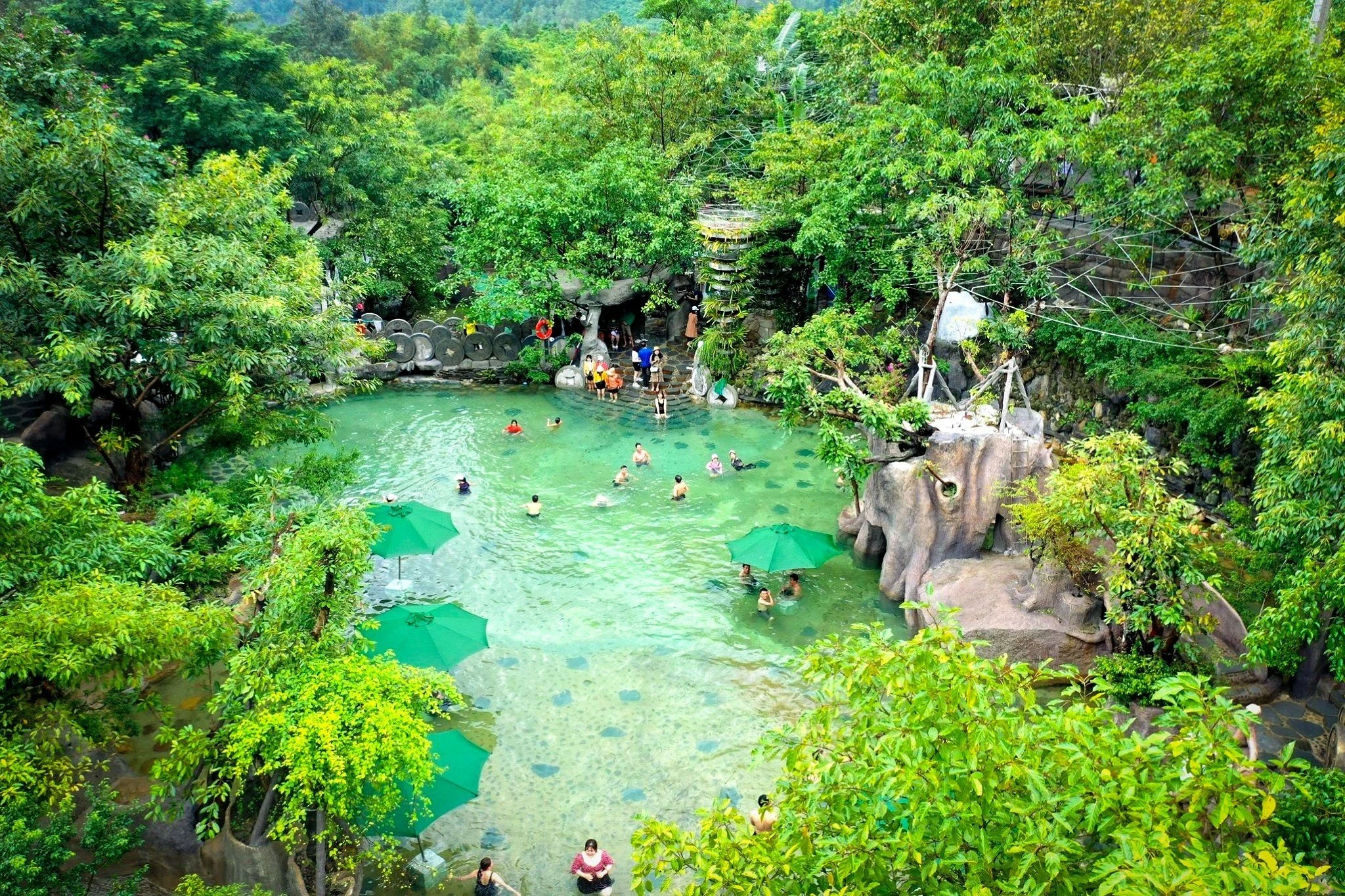 Than Tai Mountain will be best to visit in Da Nang's summer season (April to August)