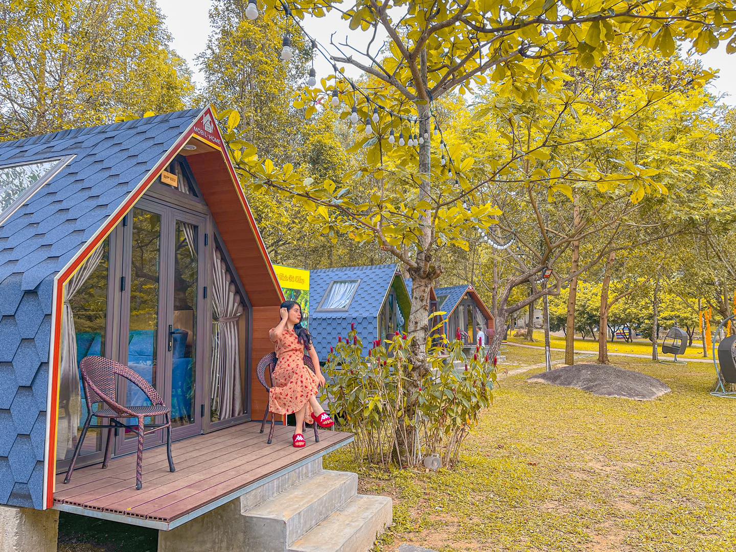 The combination of mountain landscapes, flowing streams, lush greenery, and outdoor activities provides plenty of opportunities for photography here