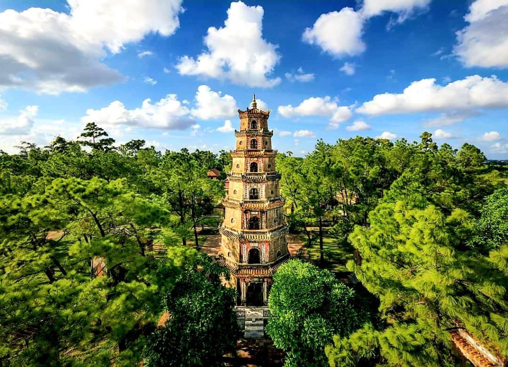 Thien Mu Pagoda has witnessed many of the most important chapters in Hue's history