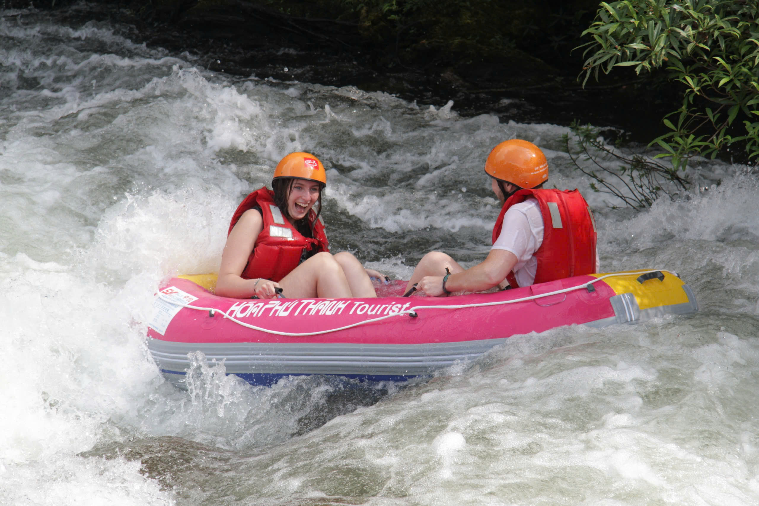 White Water Rafting at Hoa Phu Thanh