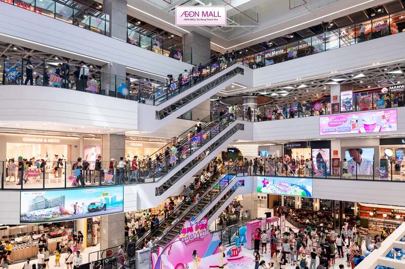 Aeon Mall Da Nang just had the grand opening in August 2026